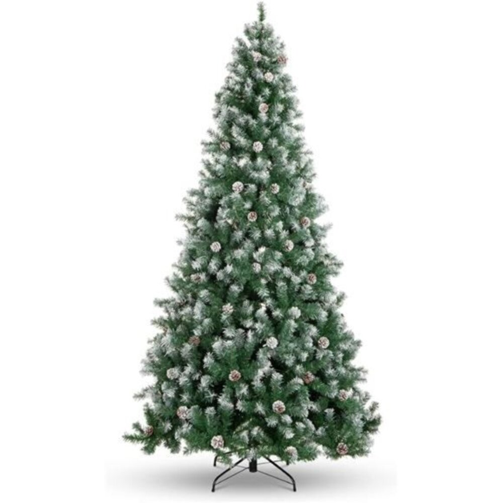 6ft Pre-Decorated Holiday‎ Christmas Tree for Home, Office, Party Decoration